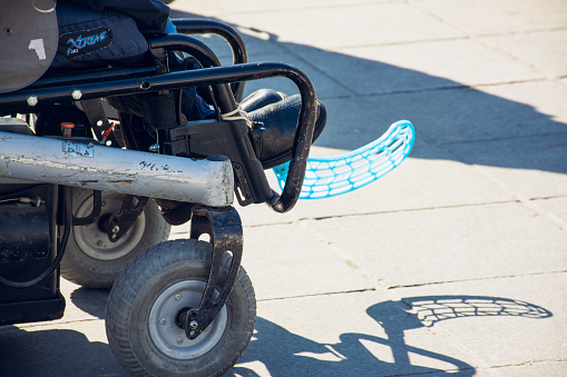 A la découverte du foot fauteuil électrique